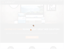 Tablet Screenshot of cateno.com
